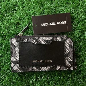 Michael Kors L Zip Mini Wallet